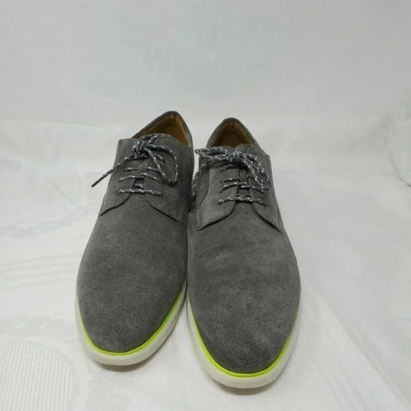Florsheim Fuel Knit Plain Toe Oxford gray Shoe size 12 - Picture 2 of 7